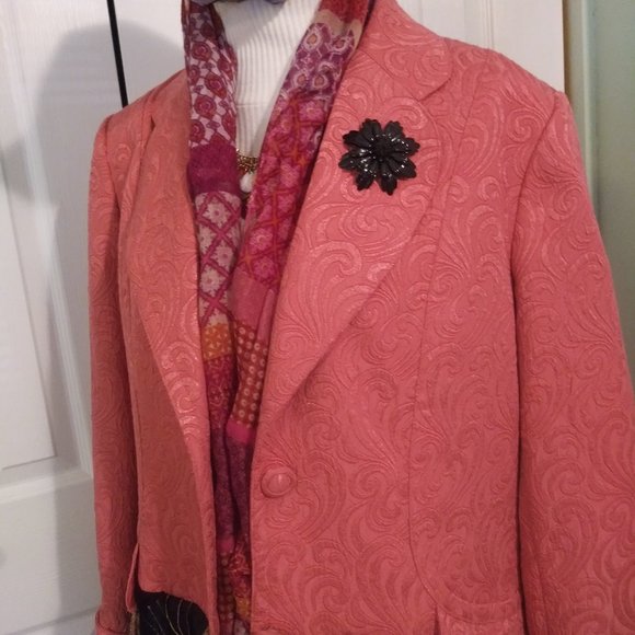 1812 Jeaniemade Size 16 Emma James Upcycled Jacket - Picture 2 of 10